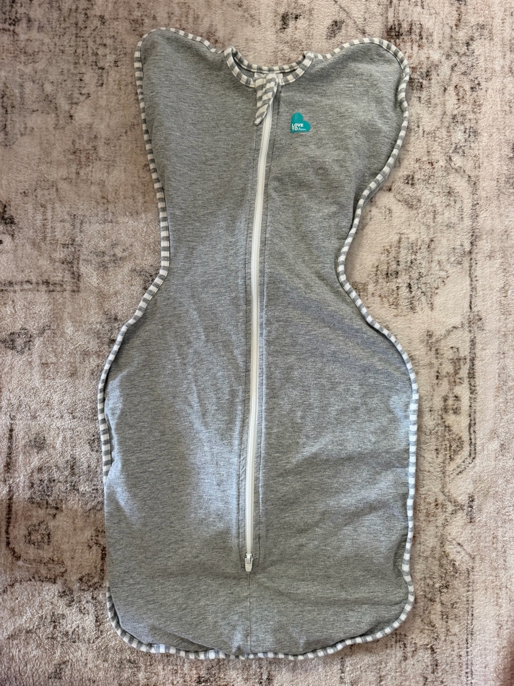Love to Dream Swaddle Up Original Medium 1.0 TOG Gray Baby Swaddle